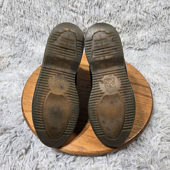 Dr. Martens Flora Womens Size 7 Cherry Red Leather Slip On Ankle Chelsea Boots - Picture 4 of 13